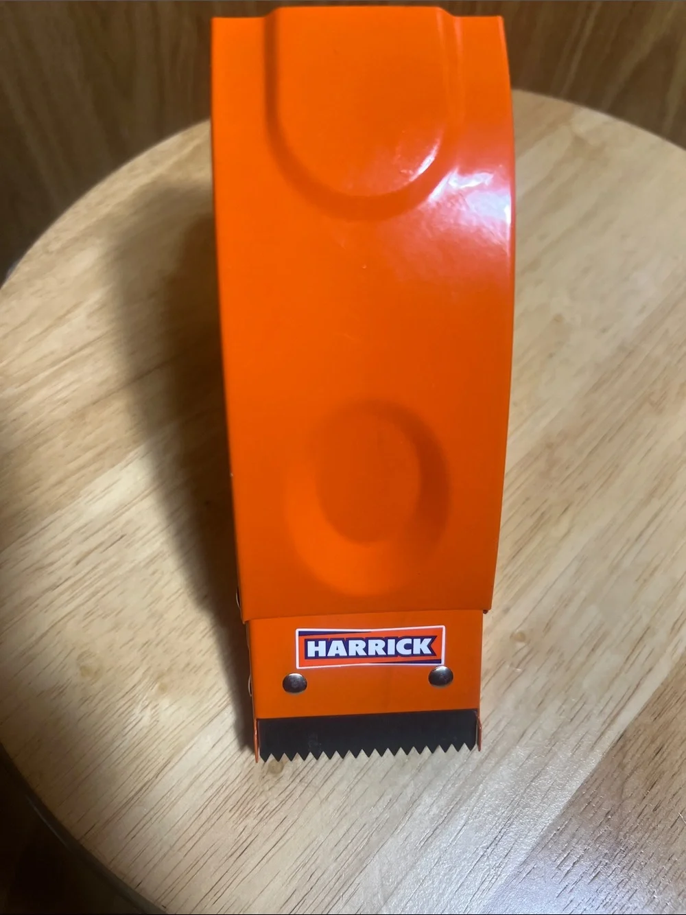 Beige Packing Tape with Orange Metal Dispenser - Home Party Supplies